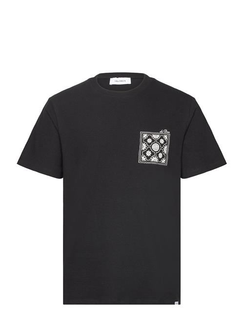 Les Deux Tile T-Shirt Les Deux Black