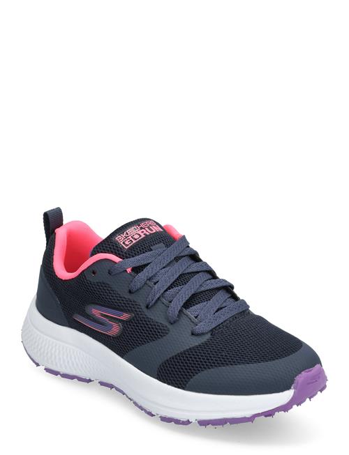 Se Skechers Girls Gorun Consistent - Bright Logics Skechers Navy ved Booztlet