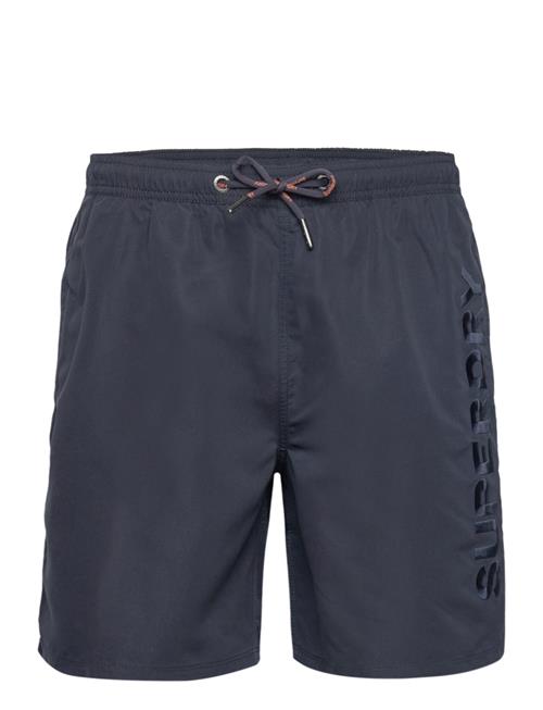 Superdry Sport Premium Emb 17" Swim Short Superdry Sport Navy