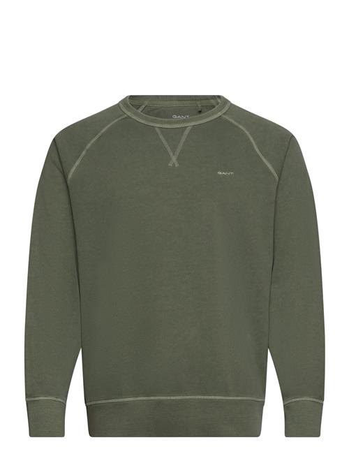 GANT Sunfaded C-Neck Sweat GANT Green