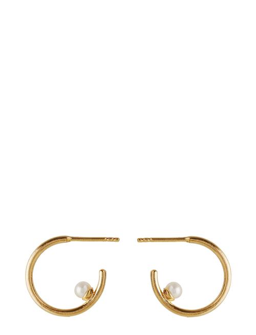 Pernille Corydon Pearl Globe Hoops Pernille Corydon Gold