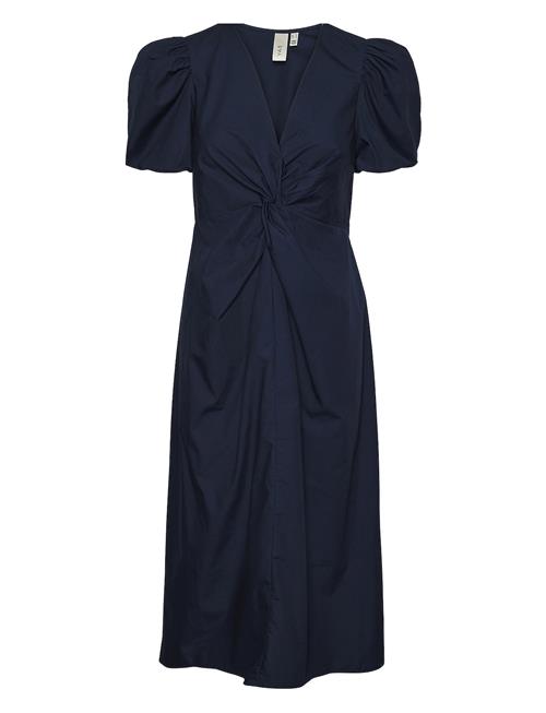 YAS Yasstray Ss Midi Dress YAS Navy