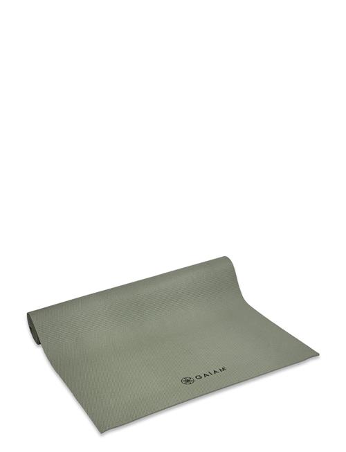 Gaiam Olive Yoga Mat 5Mm Solid Gaiam Green