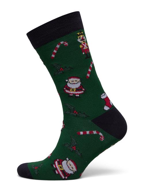 Lindbergh Christmas Bamboo Sock Lindbergh Green