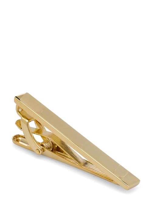 Lindbergh Black Tie Clip Short Lindbergh Black Gold