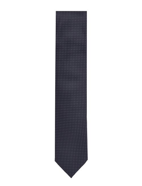 Polyester Tie With Dots 7 Cmpolyester Tie With Dots 7 Cm Lindbergh Black Navy
