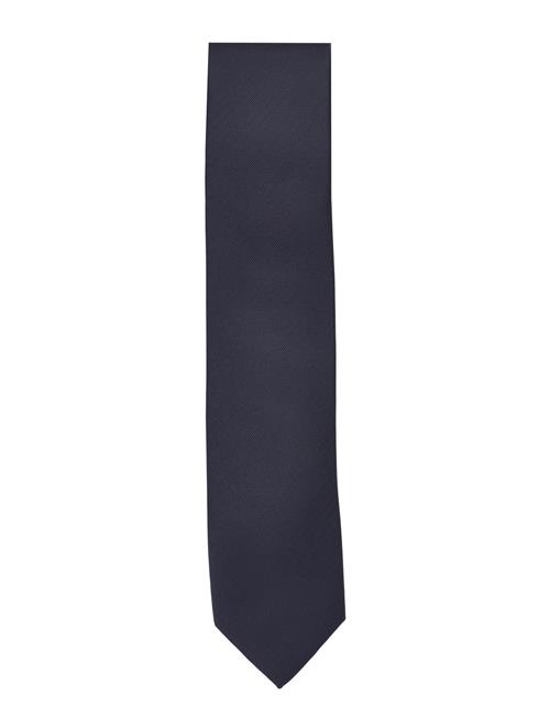 Lindbergh Black Polyester Tie 7 Cm Lindbergh Black Navy