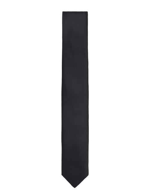 Se Lindbergh Black Polyester Tie 5 Cm Lindbergh Black Black ved Booztlet