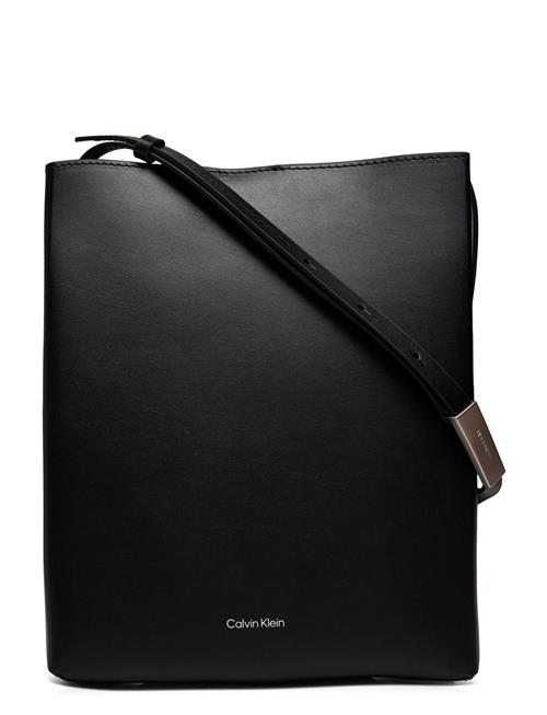 Calvin Klein Line Ns Crossbody Lth Bag Calvin Klein Black