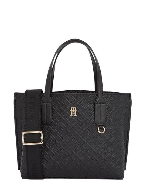 Th Distinct Small Tote Mono Tommy Hilfiger Black