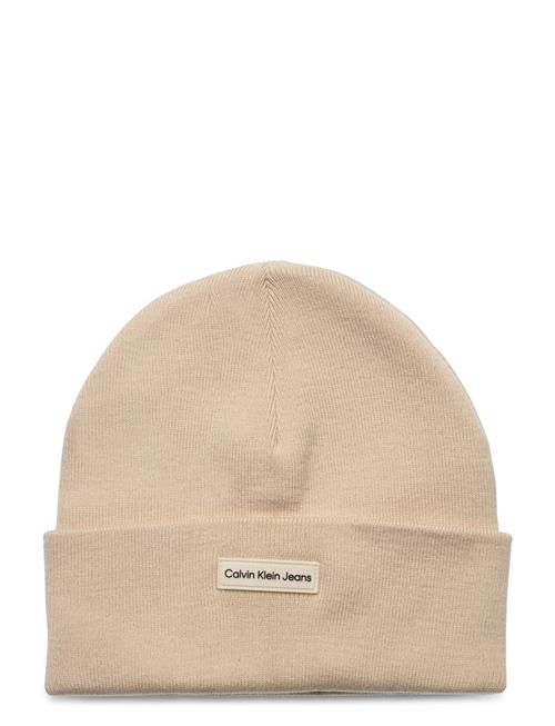 Calvin Klein Inst Patch Beanie Calvin Klein Beige