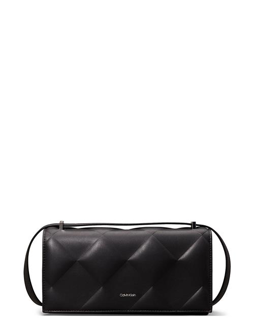 Calvin Klein Diamond Quilt Conv Shoulder Bag Calvin Klein Black