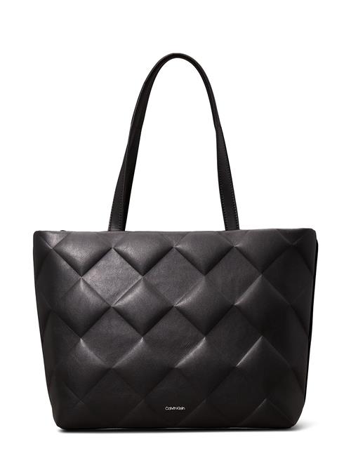 Calvin Klein Diamond Quilt Medium Shopper Calvin Klein Black