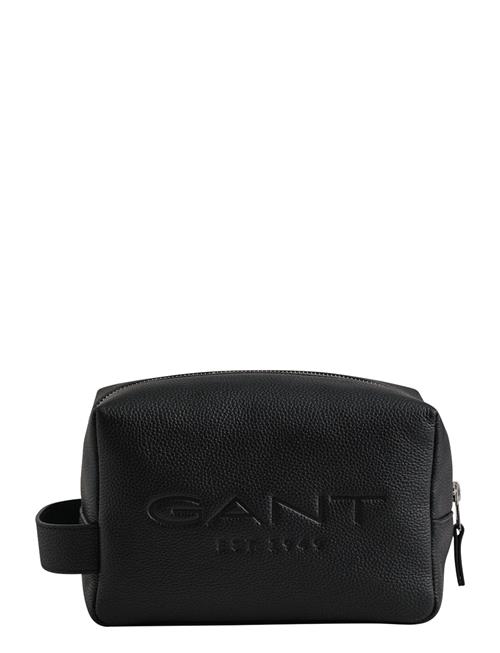 GANT Leather Wash Bag GANT Black