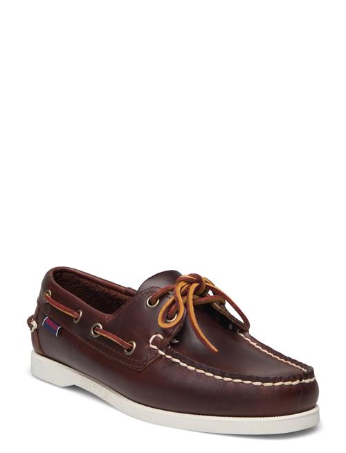 Sebago Docksides Portland Waxed W Sebago Brown