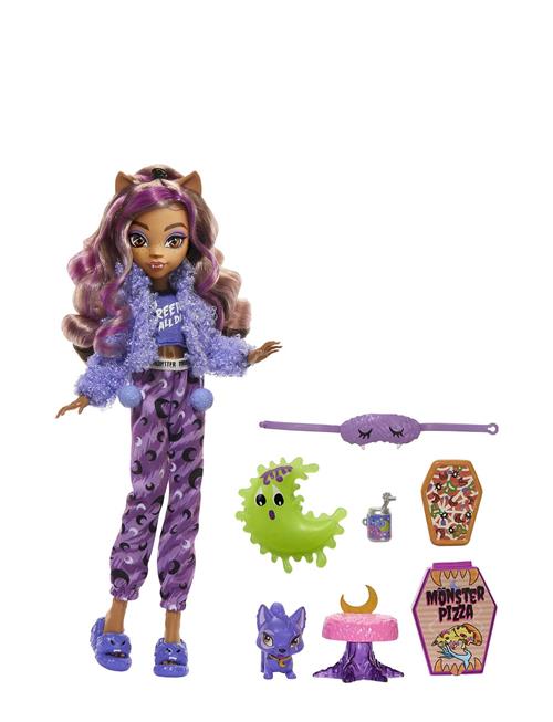 Creepover Party Clawdeen Wolf Monster High Patterned