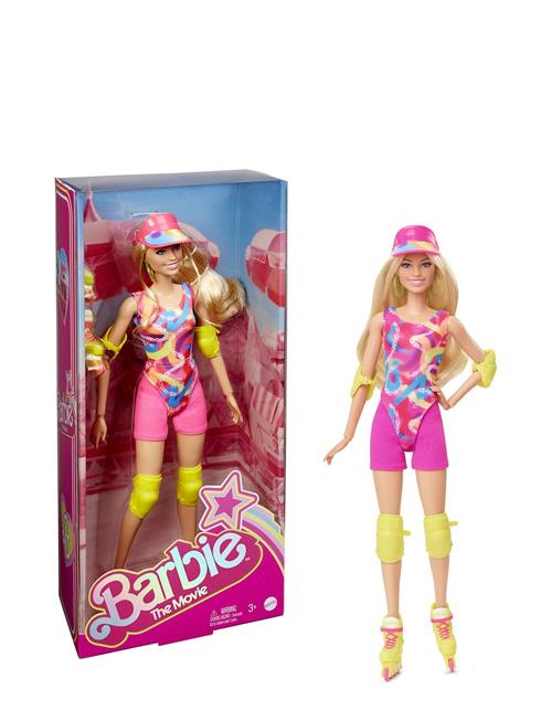 The Movie Collectible Doll, Margot Robbie As In Inline Skating Outfit Barbie Patterned