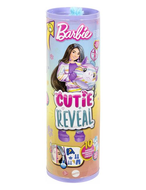 Cutie Reveal Doll Barbie Patterned