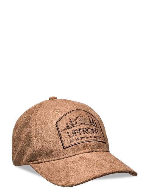 Se Upfront Nate Hard Classic Baseball Cap Upfront Beige ved Booztlet