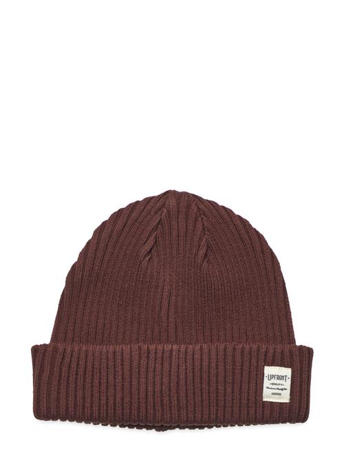 Se Upfront Bridge Beanie Upfront Brown ved Booztlet