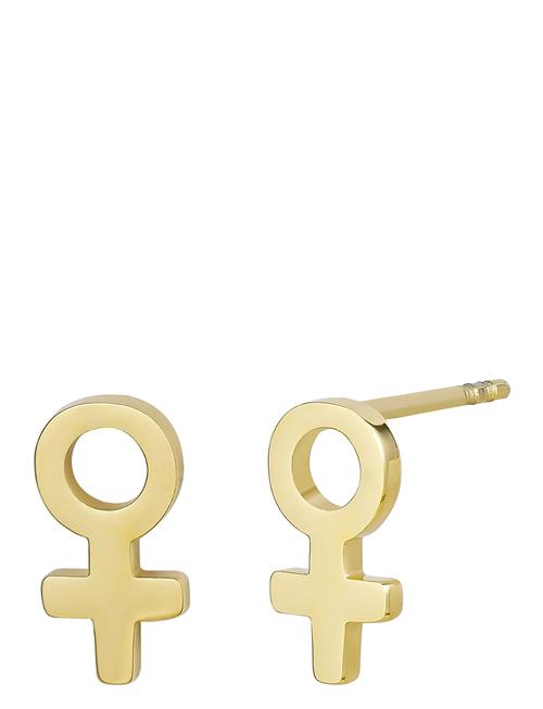 Woman Earring Bud To Rose Gold