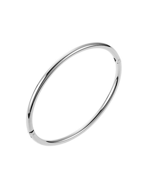 By Jolima Tube Bangle By Jolima Silver