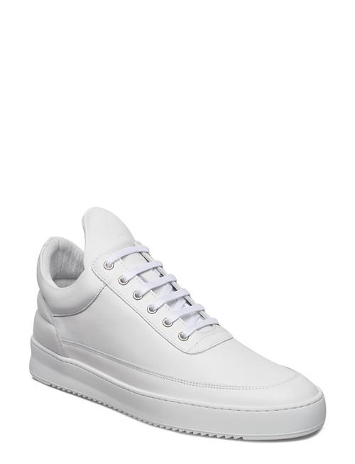 Se Filling Pieces Low Top Ripple Nappa All White Filling Pieces White ved Booztlet