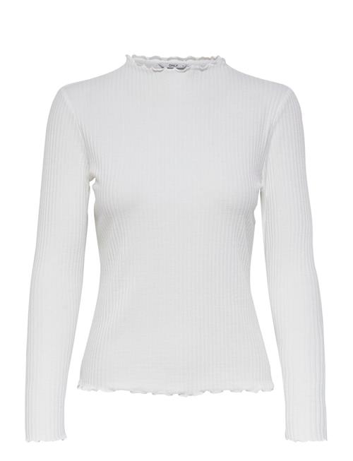 ONLY Onlemma L/S High Neck Top Noos Jrs ONLY White