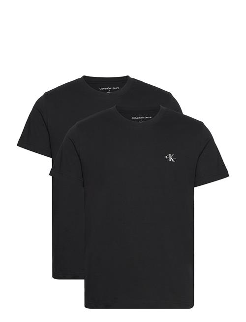 Calvin Klein Jeans 2 Pack Monologo T-Shirt Calvin Klein Jeans Black