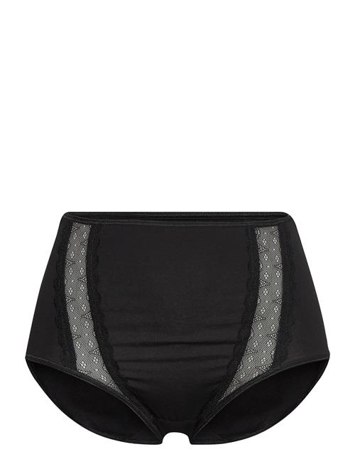 Basic Lace High Waist Brief Femilet Black