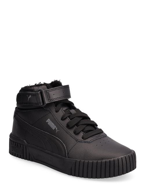 Se PUMA Carina 2.0 Mid Wtr Jr PUMA Black ved Booztlet