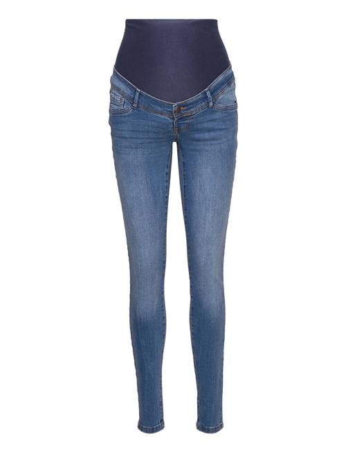 Mamalicious Mlmila Slim Medium Blue Jeans A. Noos Mamalicious Blue