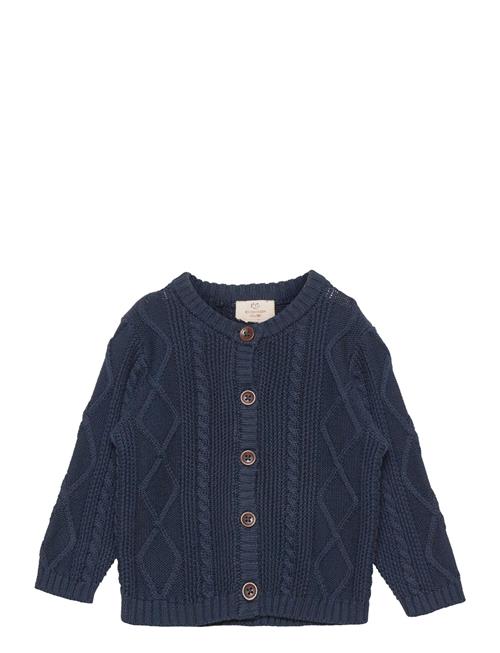 Knitted Cardigan Copenhagen Colors Blue