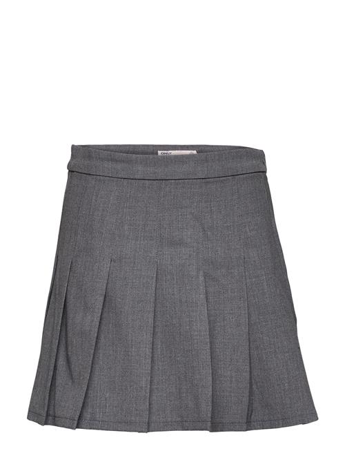 Kids Only Kogoxford Short Pleat Skirt Tlr Kids Only Grey