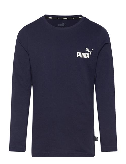 Ess No. 1 Logo Ls Tee B PUMA Navy