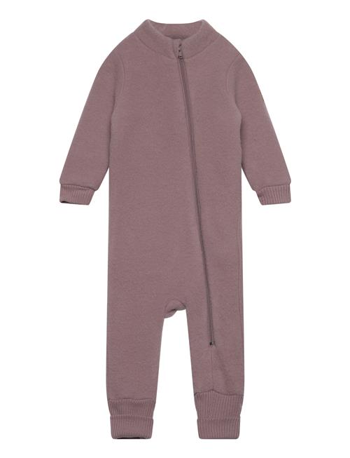 mikk-line Wool Suit W Rib Mikk-line Purple