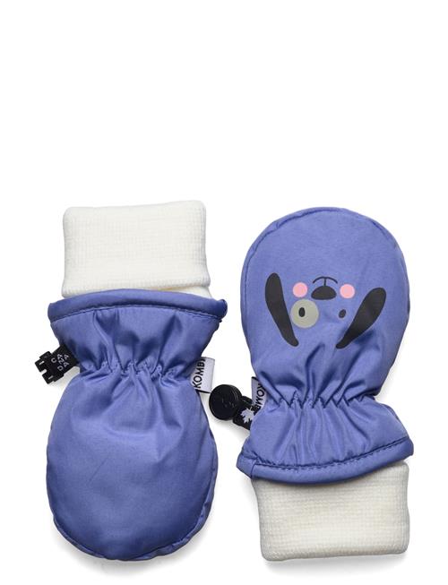 Baby Animal Inf Mitt Kombi Blue