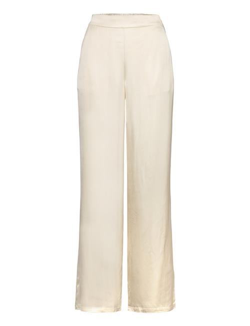 Se Selected Femme Slffranziska Mw Pant B Selected Femme Beige ved Booztlet