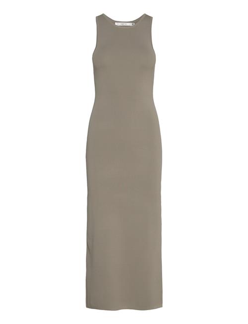 Gestuz Briellegz Sl Rib Dress Gestuz Khaki