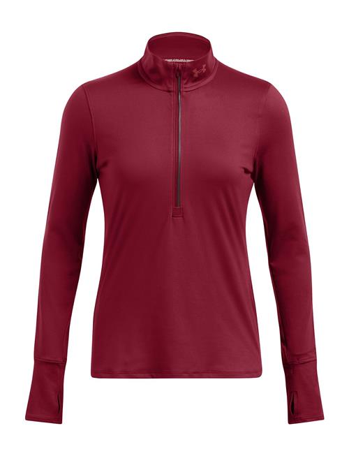 Se Under Armour Ua Launch Pro Half Zip Under Armour Burgundy ved Booztlet