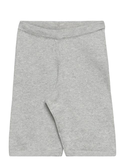 Knitted Culotte Trousers Mango Grey