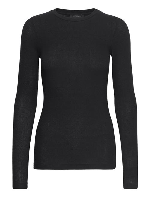 Se Bruuns Bazaar Angelabb Ls T-Shirt Bruuns Bazaar Black ved Booztlet