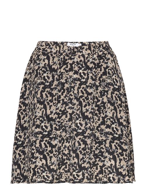 MSCH Copenhagen Mschrhian Skirt Aop MSCH Copenhagen Black