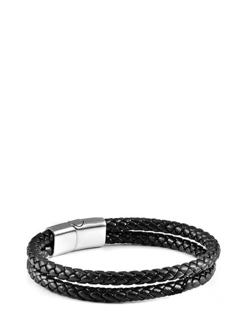 edd. Leather Bracelet Double Rope Edd. Brown