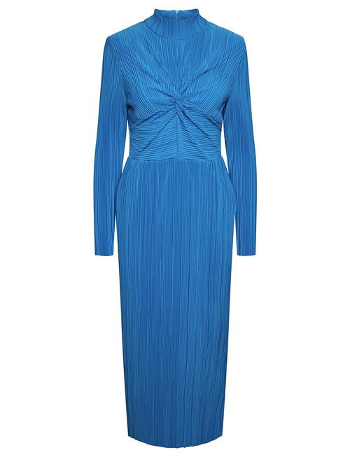 YAS Yasolinda High Neck Ls Long Dress S. YAS Blue