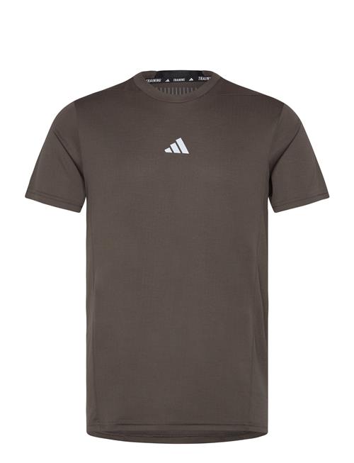 Adidas D4T Hiit Workout Heat.rdy T-Shirt Adidas Performance Brown