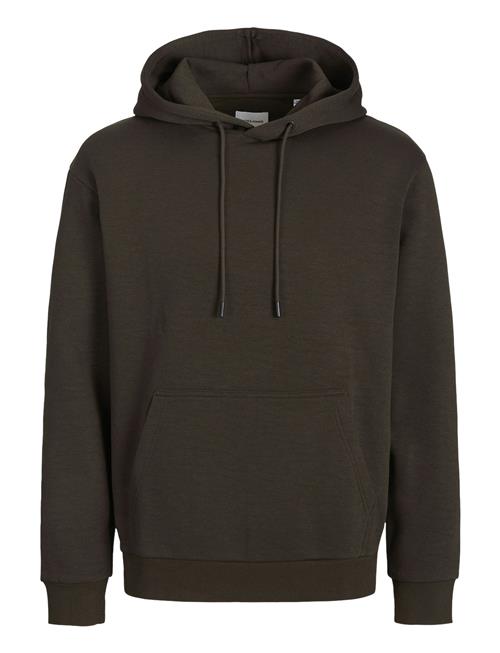 Se Jack & Jones Jjebradley Sweat Hood Noos Jack & J S Brown ved Booztlet