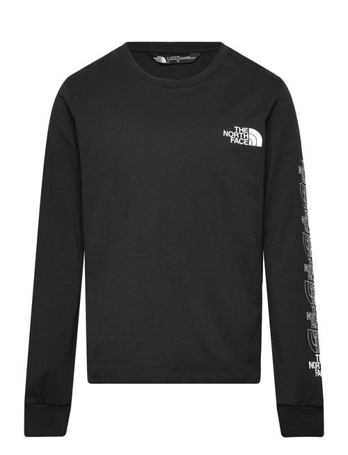 The North Face B New L/S Graphic Tee The North Face Black