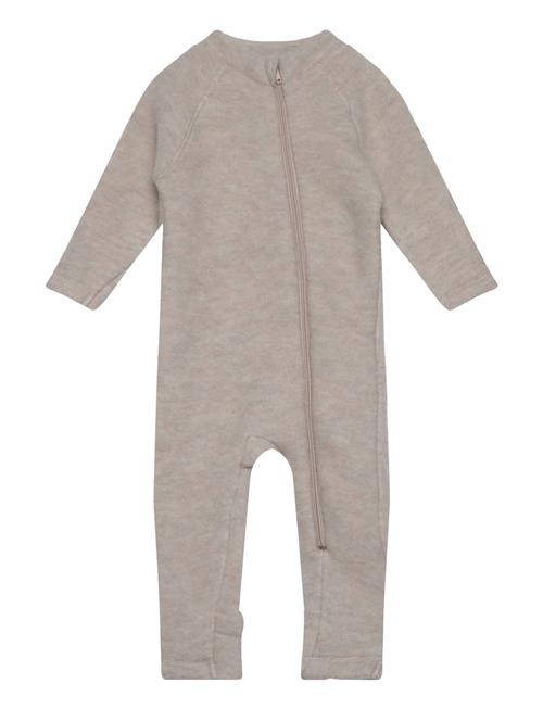 Wool Baby Suit Mikk-line Beige