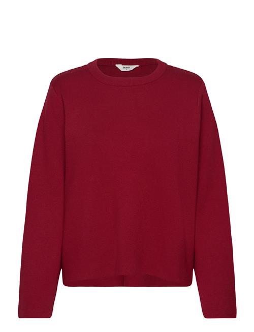 Object Objreynard Square Sleeve O-Neck Noos Object Red